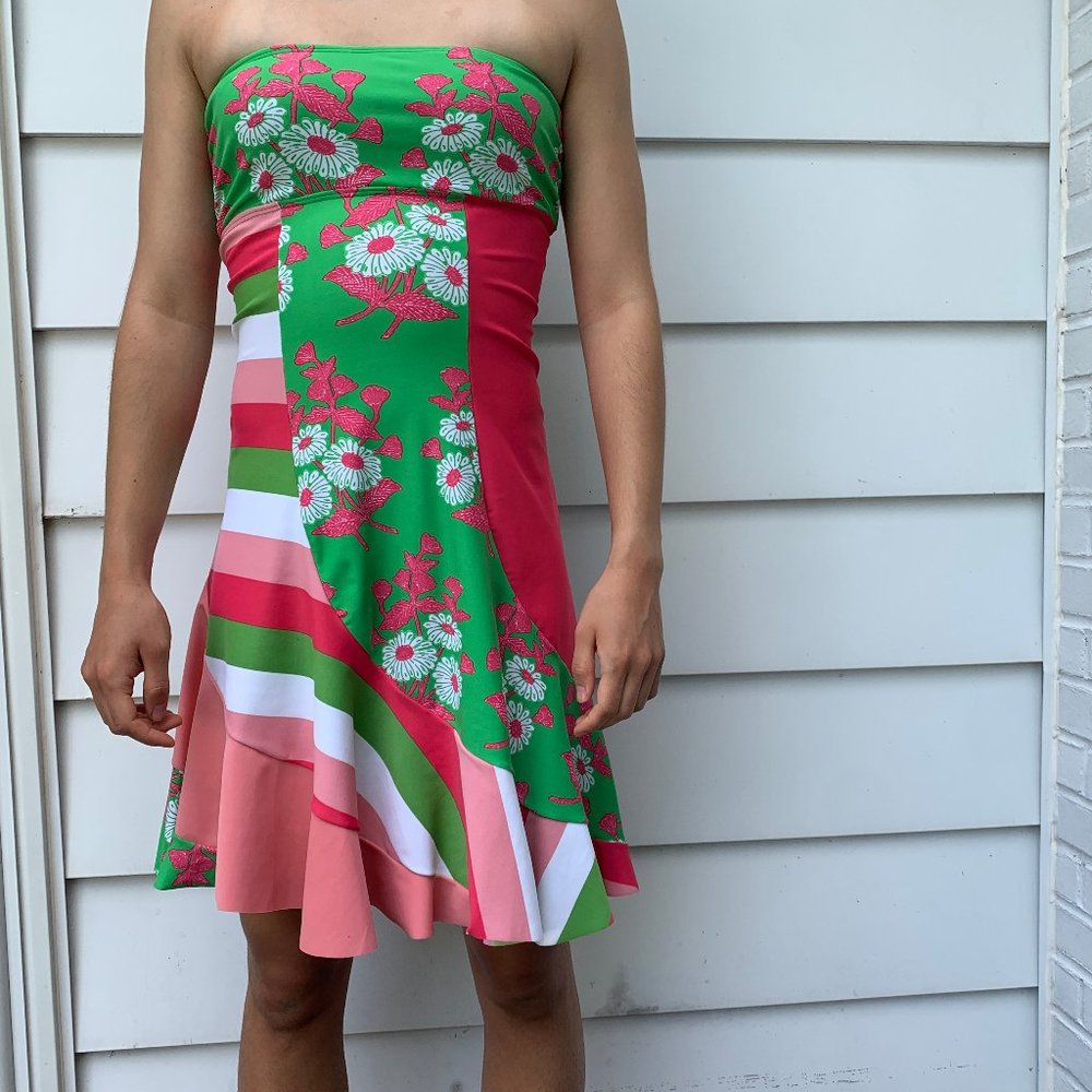 Women's Strapless Casual Summer Dress